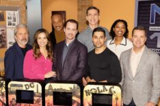 Gary Cole, Katrina Law, Rocky Carroll, Sean Murray, Brian Dietzen, Wilmer Valderrama, Diona Reasonover, and Chris O’Donnell — 'NCIS' 1,000th Franchise Celebration