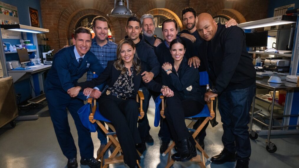 Brian Dietzen, Chris O'Donnell, Vanessa Lachey, Wilmer Valderrama, Gary Cole, Katrina Law, Sean Murray, Noah Mills y LL Cool J - Crossover de 'NCIS'