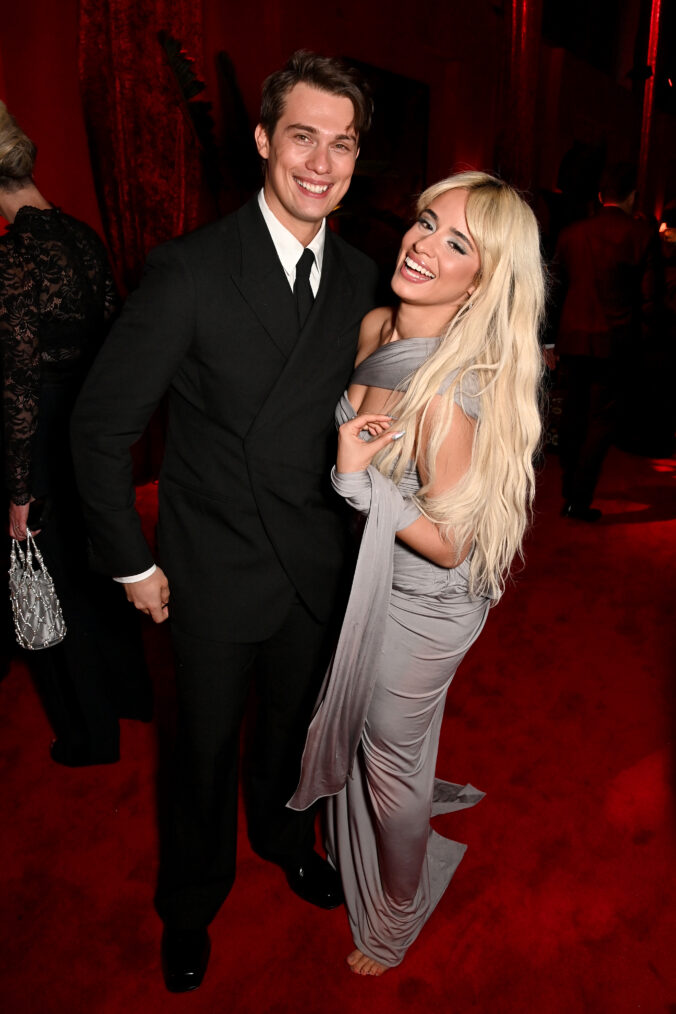 Nicholas Galitzine and Camila Cabello at the Vanity Fair Oscar Party