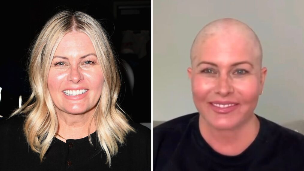 Nicole Eggert shaves her head