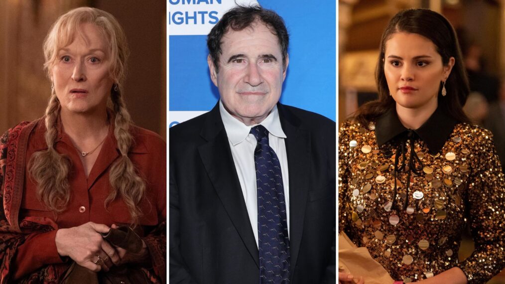 Meryl Streep, Richard Kind, and Selena Gomez for 'Only Murders in the Building' Season 4