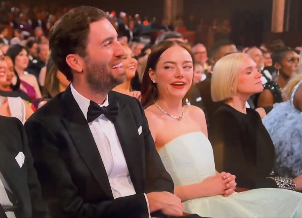 Emma Stone Jimmy Kimmel Oscar reaction