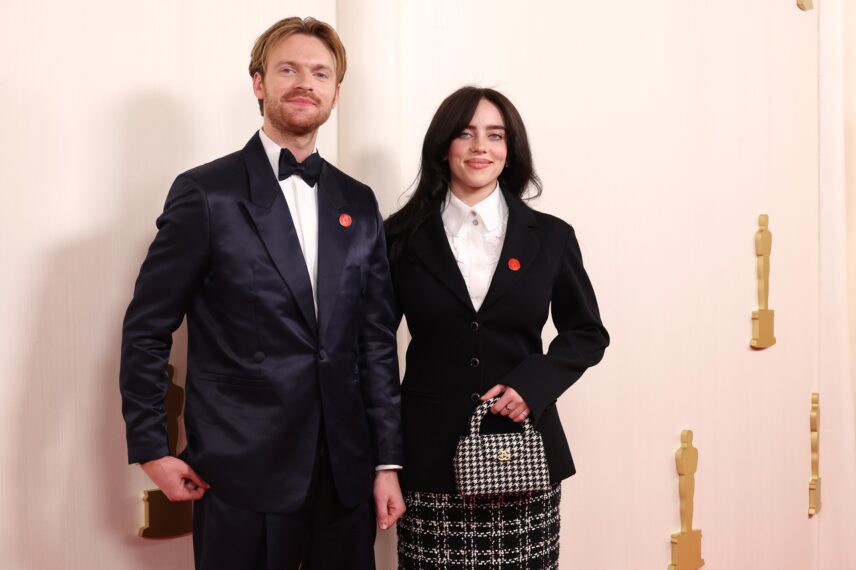 Finneas O'Connell and Billie Eilish at the Oscars 