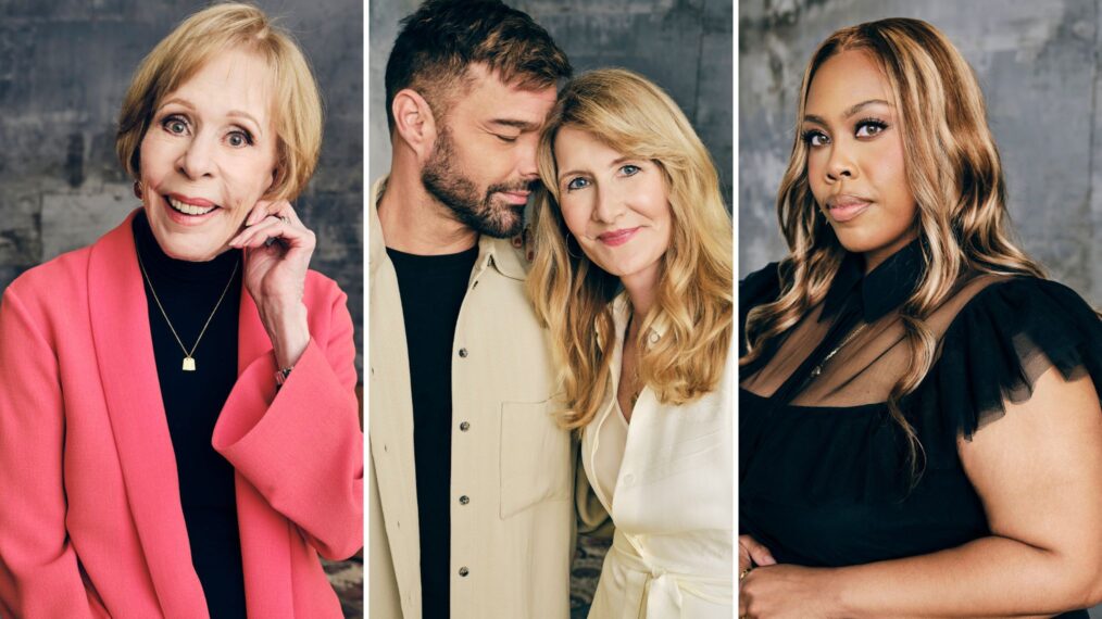 'Palm Royale's Carol Burnett, Ricky Martin, Laura Dern, and Amber Chardae for TV Insider