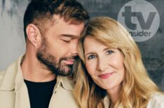 'Palm Royale's Ricky Martin and Laura Dern for TV Insider at TCA