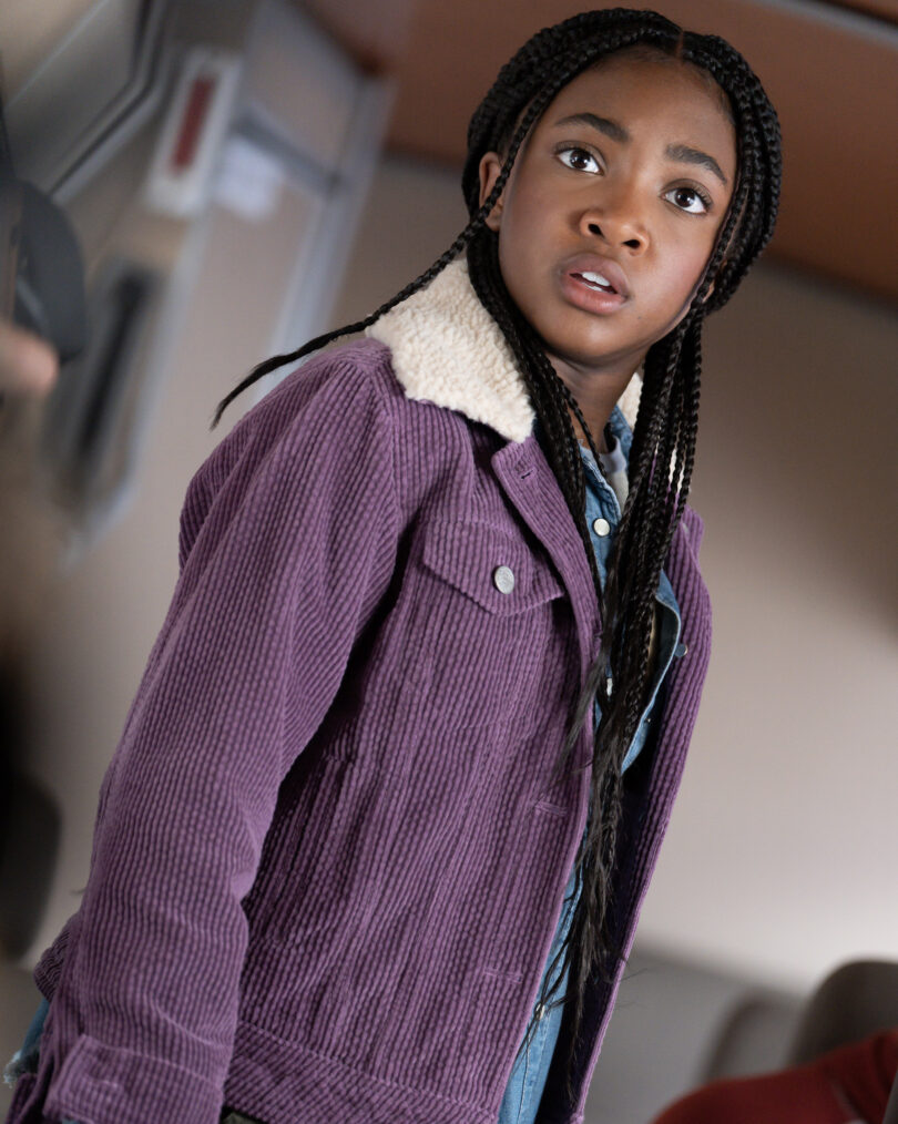 Leah Sava Jeffries as Annabeth Chase in 'Percy Jackson and the Olympians' Season 1 Episode 3