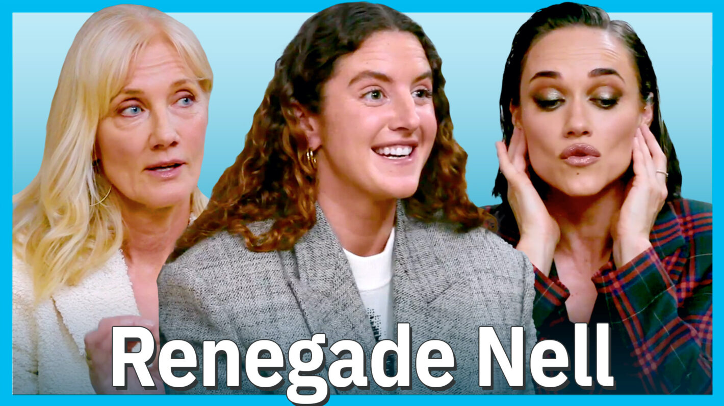 Joely Richardson, Louisa Harland, and Alcie Kremelberg 'Renegade Nell' TV Insider interview