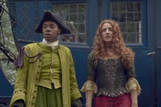 ÉnyÌ Okoronkwo as Rasselas and Louisa Harland as Nell Jackson in Disney's 'Renegade Nell'