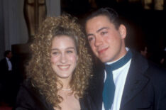 Robert Downey Jr. and Sarah Jessica Parker at the Oscars in 1989