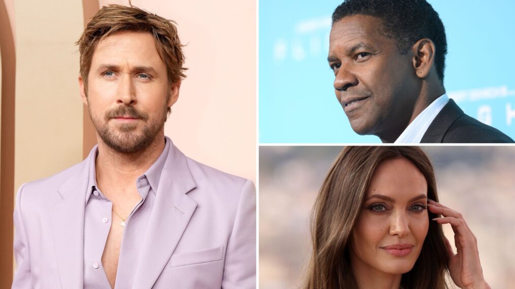 Ryan Gosling, Denzel Washington, Angelina Jolie