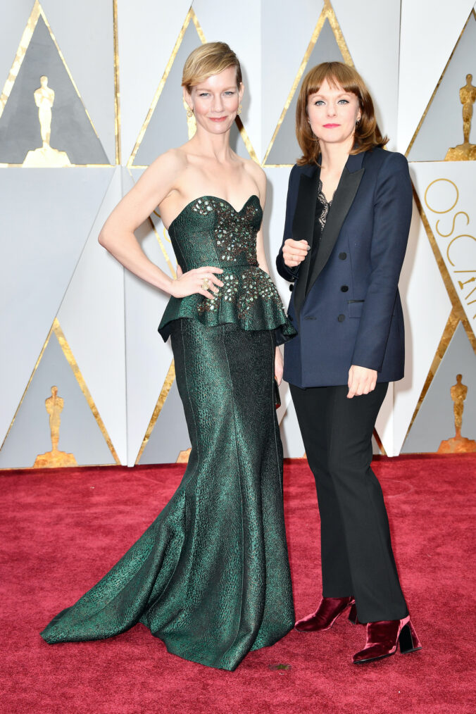 Sandra Hüller at the Oscars in 2017