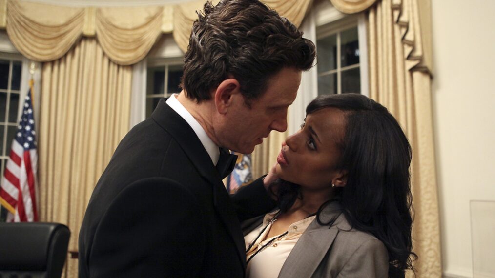 Tony Goldwyn and Kerry Washington in 'Scandal'