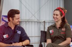 Tyler Hynes and Katherine Barrell in 'Shifting Gears'