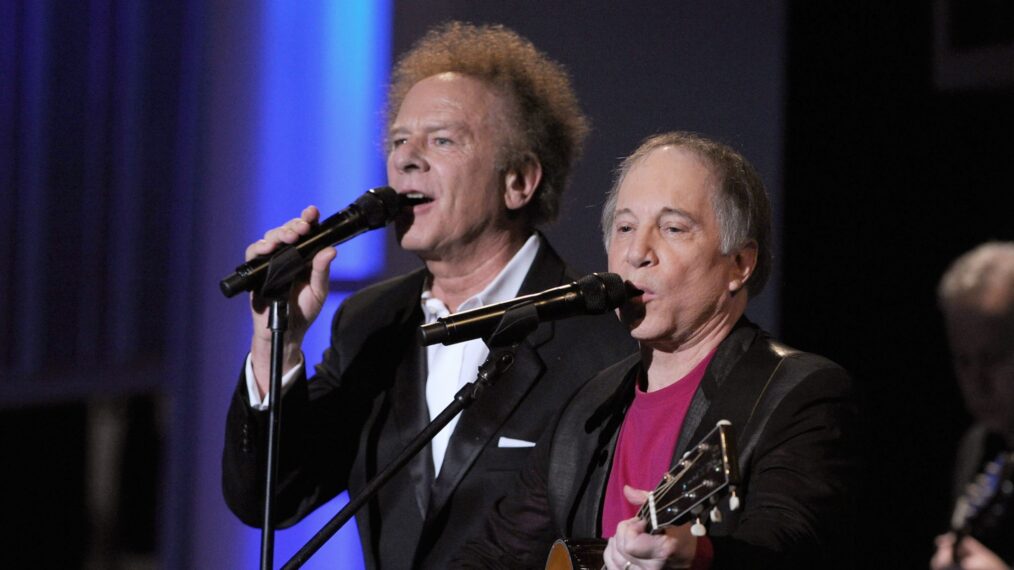 Art Garfunkel and Paul Simon