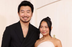 Simu Liu and Allison Hsu attend the 96th Annual Academy Awards