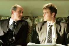 Richard Jenkins and Peter Krause in 'Six Feet Under'