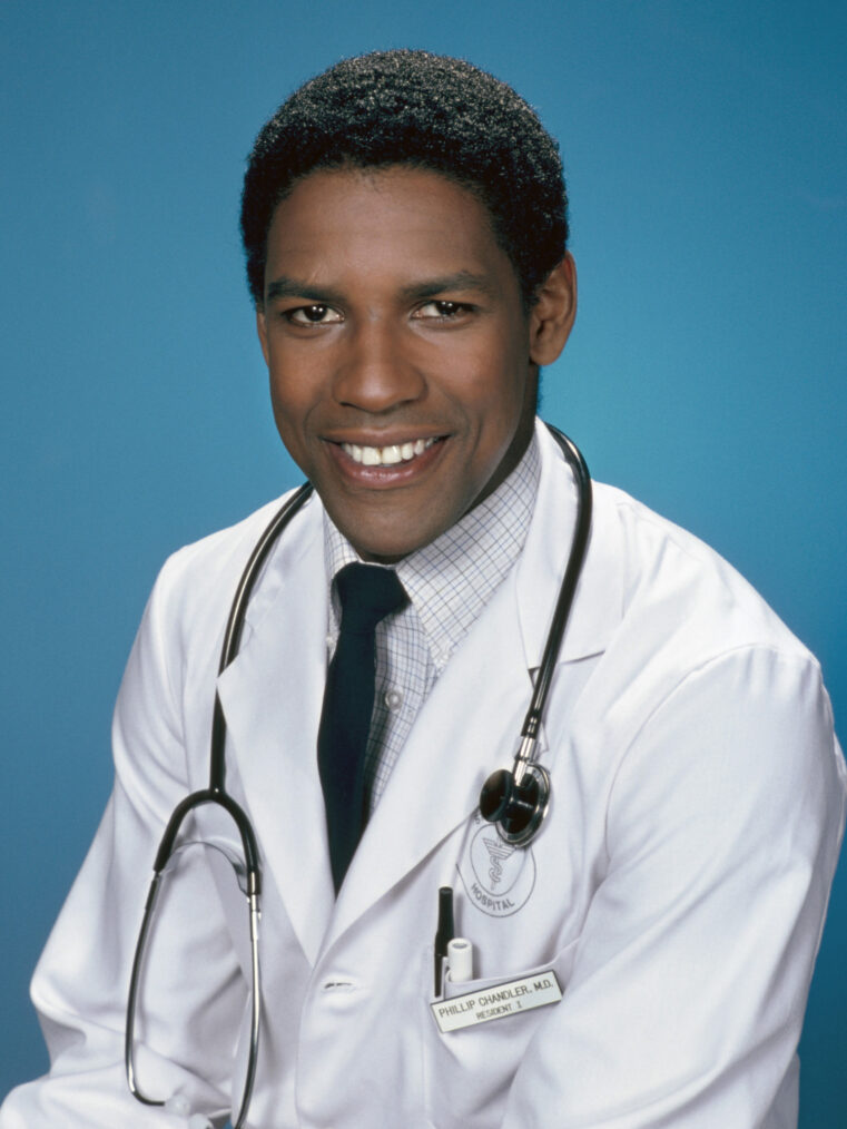 Denzel Washington as Dr. Phillip Chandler in 'St. Elsewhere'