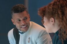 Wilson Cruz as Culber and Mary Wiseman as Tilly in Star Trek: Discovery, season 5