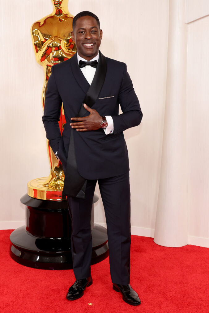 Sterling K. Brown attends the 96th Annual Academy Awards