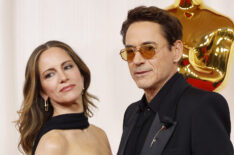 Susan Downey and Robert Downey Jr. attend the 96th Annual Academy Awards