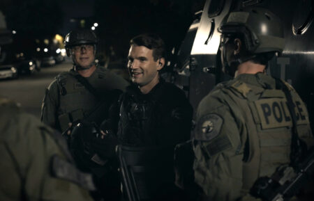 Alex Russell as Jim Street in 'S.W.A.T.'