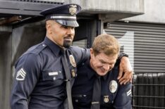 Shemar Moore as Daniel 'Hondo' Harrelson and Kenneth 'Kenny' Johnson as Dominique Luca — 'S.W.A.T.' Season 7 Episode 7