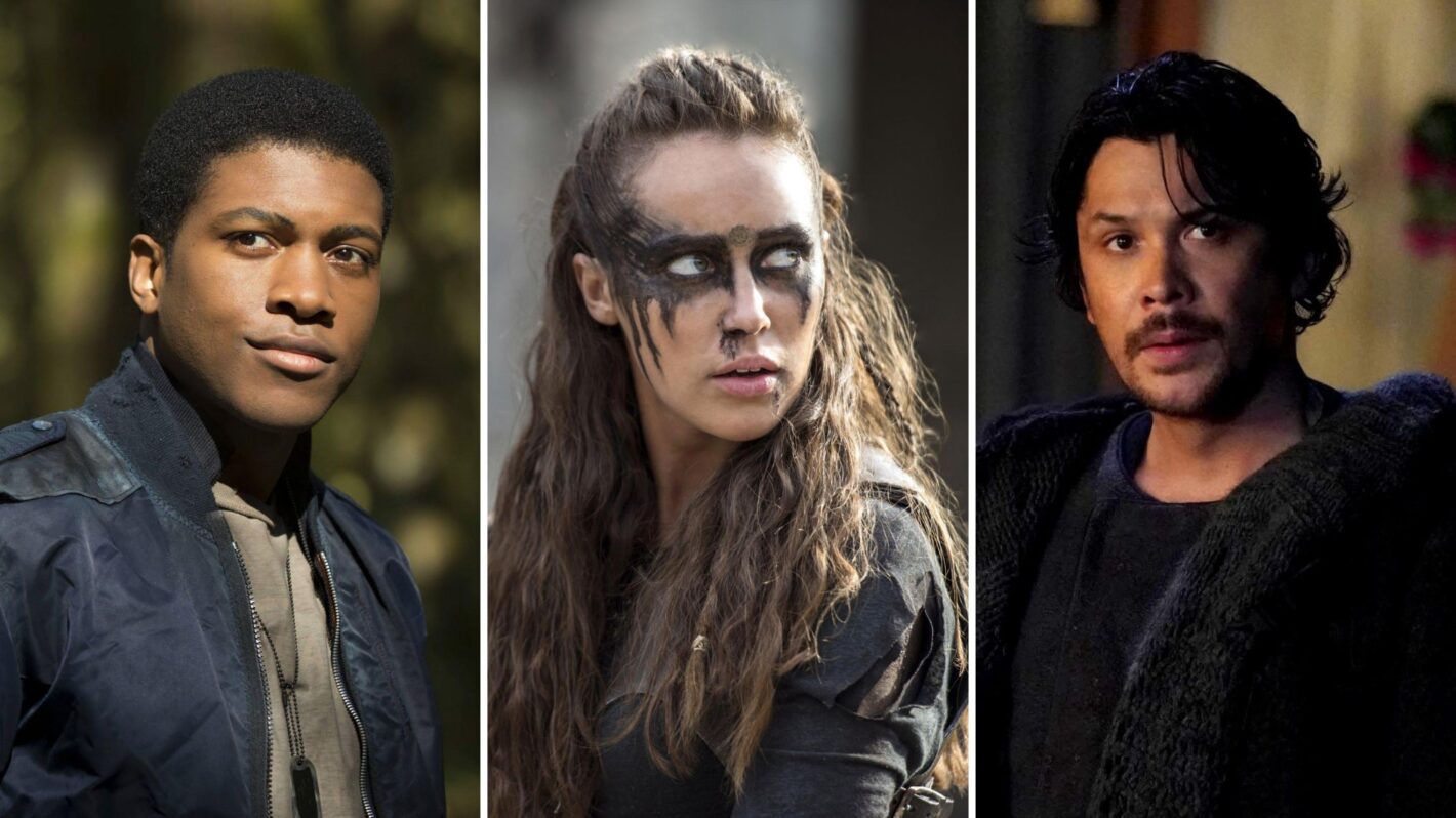 Eli Goree, Alycia Debnam-Carey, and Bob Morley — 'The 100'