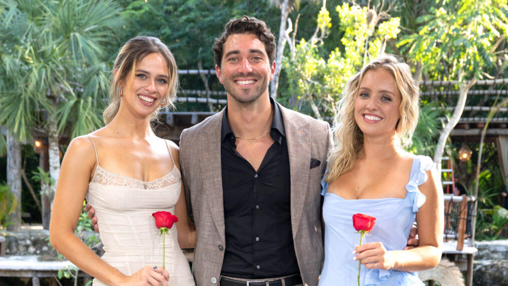 Kelsey Anderson, Joey Graziadei, and Daisy Kent on 'The Bachelor'