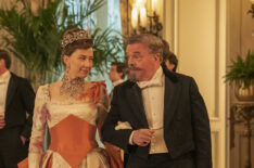 Carrie Coon and Nathan Lane in 'The Gilded Age' Season 2 Episode 5