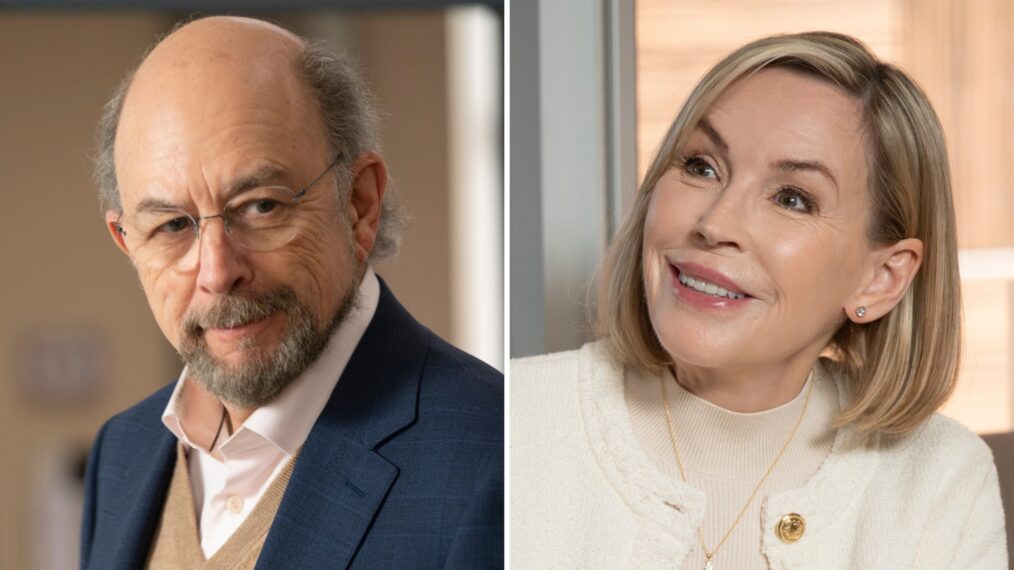 Richard Schiff as Dr. Glassman (L) and Bess Armstrong as Dr. Lim's mother (R) in 'The Good Doctor' Season 7 Episode 4