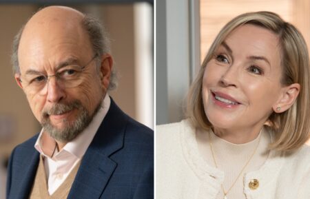 Richard Schiff as Dr. Glassman (L) and Bess Armstrong as Dr. Lim's mother (R) in 'The Good Doctor' Season 7 Episode 4