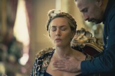 Kate Winslet and Matthias Schoenaerts in HBO's 'The Regime'