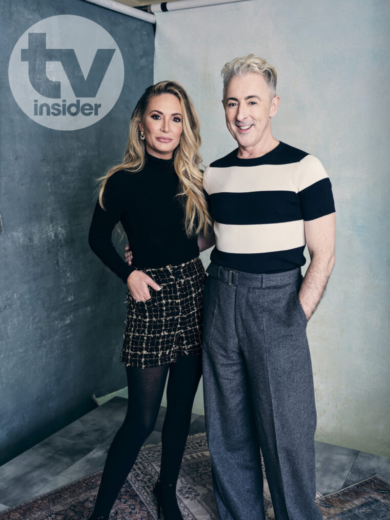 Kate Chastain and Alan Cumming of 'The Traitors' for TV Insider at TCA