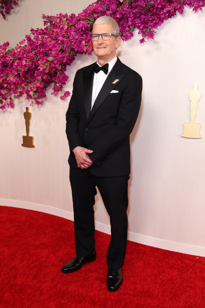 Tim Cook attends the 96th Annual Academy Awards