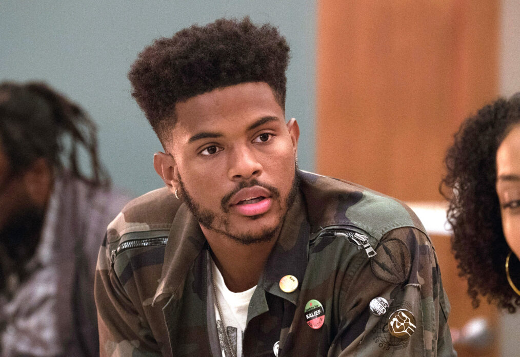 Trevor Jackson as Aaron Jackson in 'grown-ish' Season 1