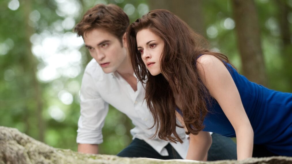 Robert Pattinson and Kristen Stewart in 'The Twilight Saga: Breaking Dawn - Part 2'