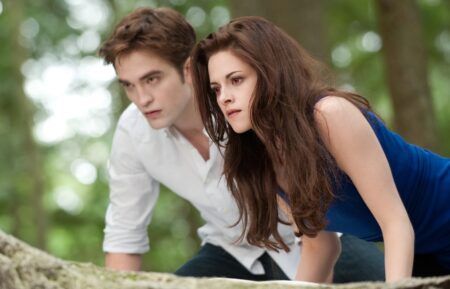 Robert Pattinson and Kristen Stewart in 'The Twilight Saga: Breaking Dawn - Part 2'