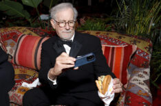 Steven Spielberg attends the 2024 Vanity Fair Oscar Party Hosted By Radhika Jones at Wallis Annenberg Center for the Performing Arts on March 10, 2024 in Beverly Hills, California.