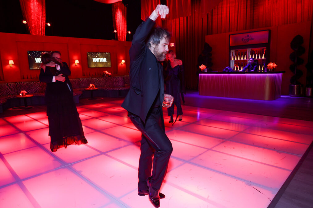 Sam Rockwell attends the 2024 Vanity Fair Oscar Party Hosted By Radhika Jones at Wallis Annenberg Center for the Performing Arts on March 10, 2024 in Beverly Hills, California.