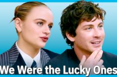 Logan Lerman & Joey King on Their Sibling Bond in 'We Were the Lucky Ones' (VIDEO)