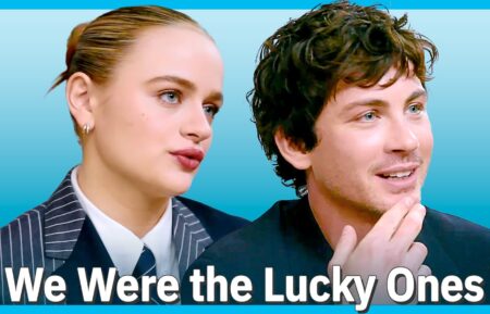 Joey King and Logan Lerman for 'We Were the Lucky Ones'