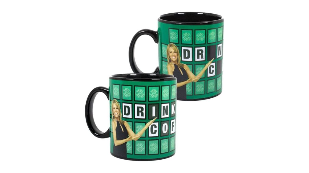 Wheel of Fortune color-changing mug