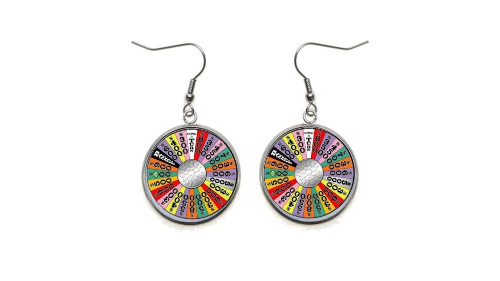 'Wheel of Fortune' earrings
