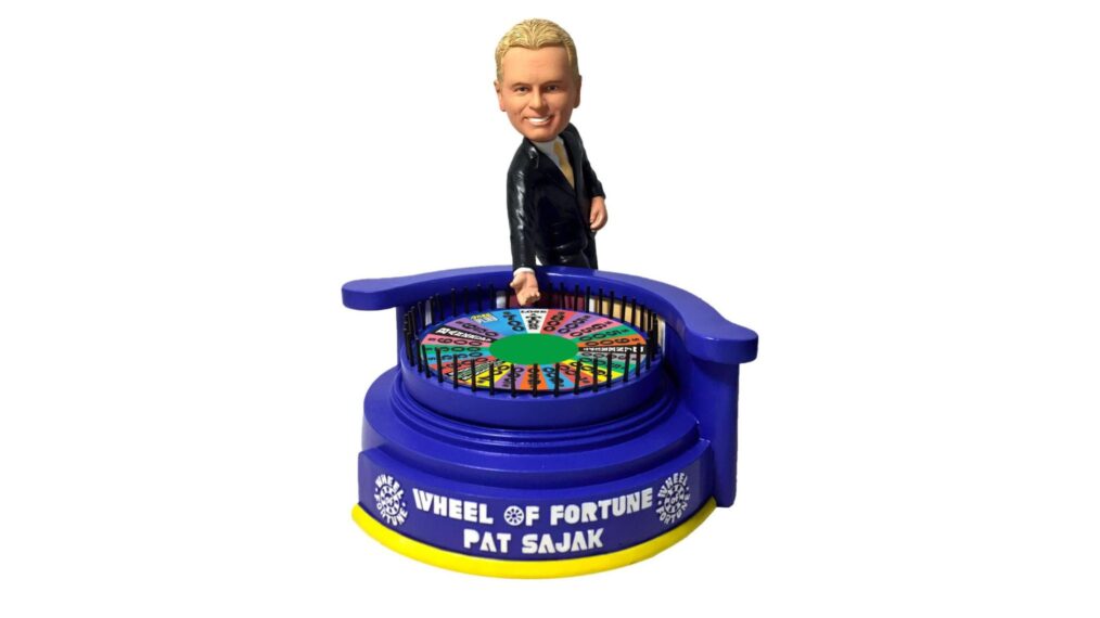 Pat Sajak 'Wheel of Fortune' Bobblehead