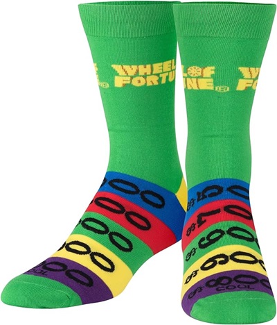 Wheel of Fortune socks