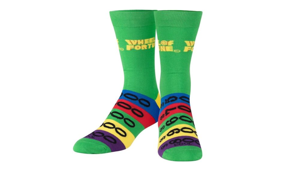 Wheel of Fortune socks