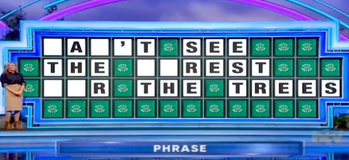 Wheel of Fortune puzzle