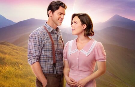 Kevin McGarry and Erin Krakow in the 'When Calls the Heart'