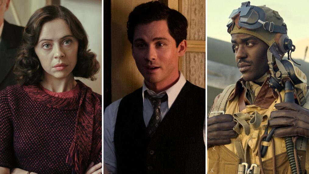 Bel Powley for 'A Small Light,' Logan Lerman for 'We Were the Lucky Ones,' and Ncuti Gatwa for 'Masters of the Air'