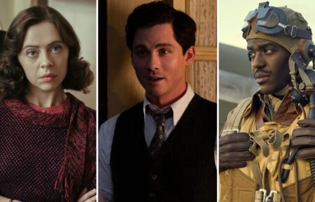 Bel Powley for 'A Small Light,' Logan Lerman for 'We Were the Lucky Ones,' and Ncuti Gatwa for 'Masters of the Air'